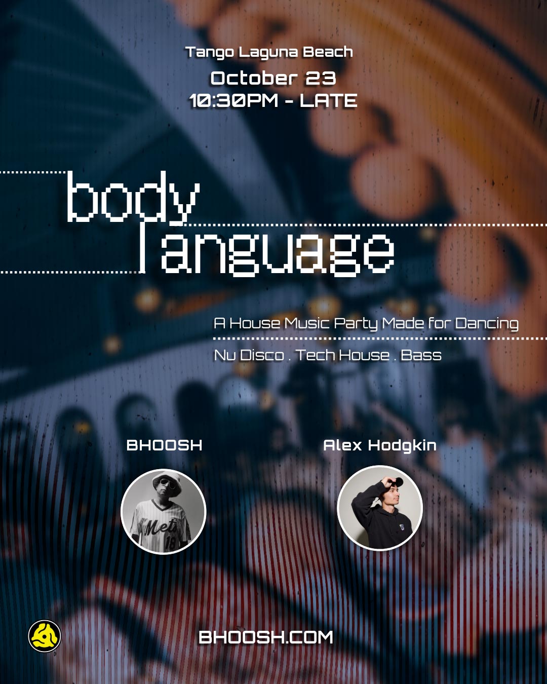 Body Language event poster
